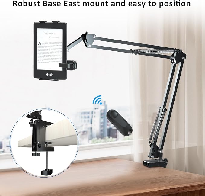 Tablet Holder for Kindle Reading in Bed - Image 6