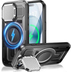 Camera Stand Case for iPhone 15, 2024 Version Military Grade Protective Soft by Unknown