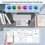 JADENS Portable Printers Wireless - Image 3