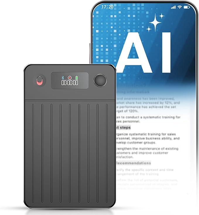 Note AI Voice Recorder with Playback | App Control | Transcribe & Summarize & by Unknown