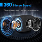 Portable Bluetooth Speaker, BT5.3 Wireless Speaker 20W Bass Diaphragms - Image 2