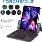 iPad Air 5th Keyboard Case for iPad Air 11 inch 2024/4th/3rd/2nd/1st Gen - Image 5