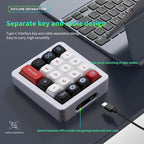 Adventurers K812 Wired Mechanical Numeric Keypad, 19-Key Hot-Swappable RGB - Image 7