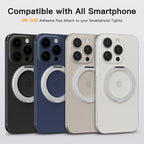 COOLQO 4Pcs 360 Spin Cell Grip Ring Phone Stand Magnetic Holders - Image 2
