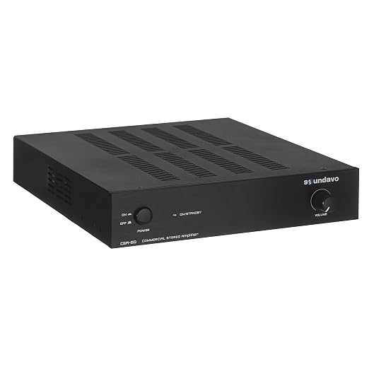 CSA-60 Stereo Amplifier for Home Audio, Residential and Commercial Installation - Image 3
