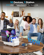 SooPii USB Charging Station, 100W Fast Charging Station - Image 2