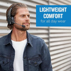 BlueParrott B350-XT Mono Bluetooth Wireless Headphones 96% Noise Canceling Over - Image 4
