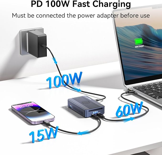 ACASIS 40Gbps M.2 NVMe SSD Enclosure, Cooling Fan, Compatible Thunderbolt - Image 6