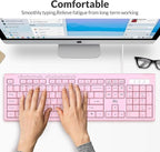 Rii RK907 Ultra-Slim Compact USB Wired Keyboard - Image 4