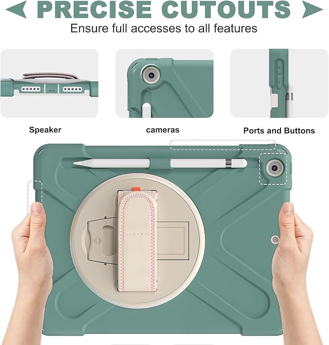ZenRich Shockproof Case for iPad 9th/8th/7th Generation 10.2 inch 2021/2020/2019 - Image 7