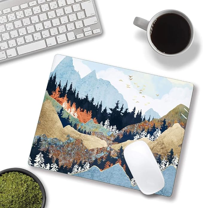 Mouse Pad, Premium-Textured Mouse Mat, Non-Slip Rubber Base Mousepad - Image 4