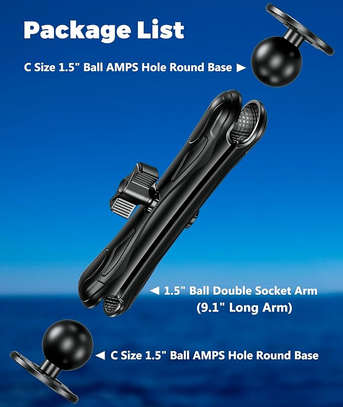 Aluminum Alloy Fish Finder Mount - Image 6