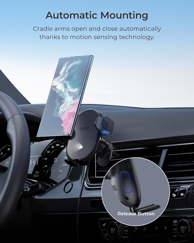 iOttie Auto Sense 2 Air Vent Car Phone Holder - Image 2