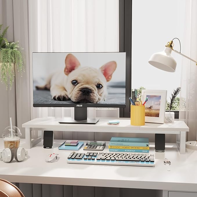 Dual Monitor Stand Riser, 39Inch Large Monitor Stands - Image 3