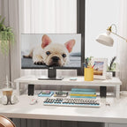 Dual Monitor Stand Riser, 39Inch Large Monitor Stands - Image 3