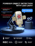 Wireless Car Charger, 15W Fast Charging Auto Clamping Car Charger Phone Mount - Image 9