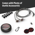 Symphonized Wired Earbuds with Microphone – 90% Noise Cancelling Ear buds with - Image 6