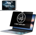 IPROKKO 360° Privacy Screen MacBook Pro 16 inch, Matte Anti Glare Blue Light by IPROKKO