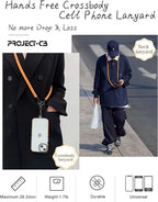 project-cb Cell Phone Lanyard ×1, Tether Tab ×2, Universal Adjustable Phone - Image 2