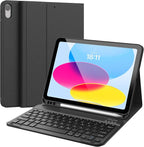 CHESONA Keyboard Case for iPad 11th/10th Generation, Detachable Wireless by CHESONA
