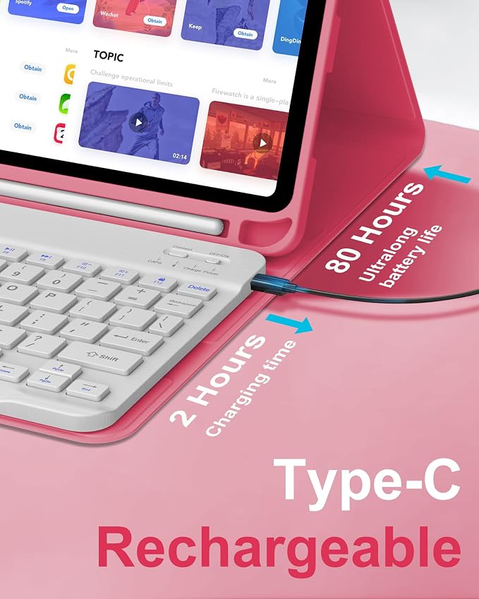Keyboard Case for iPad 10th Generation 2022 10.9-inch - Image 5