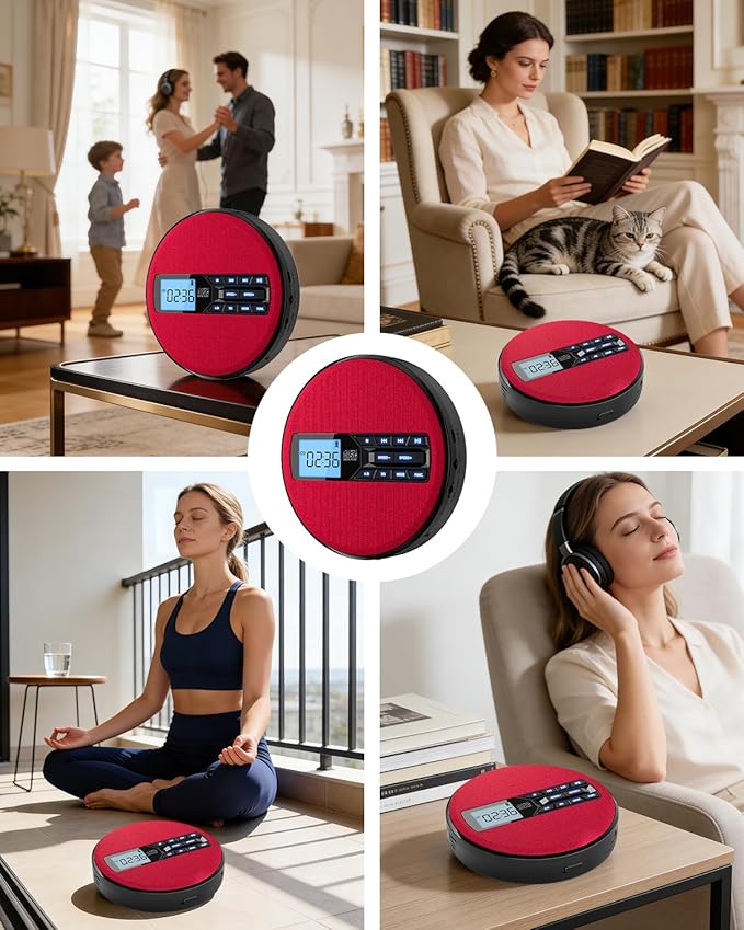 CD Player Portable with Speakers - Image 8
