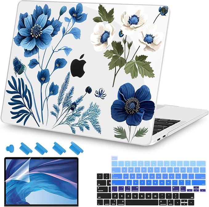 Teryeefi Compatible with M2 M1 MacBook Pro 13 Inch Case A2338 A2289 A2251 A2159 by Teryeefi