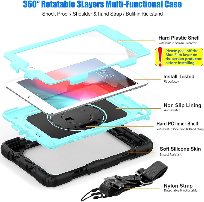 SEYMAC stock Case for iPad mini 5/4 - Image 6