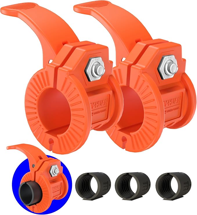 Barbell Clips 1 Inch Quick Release Weight Clamps 0.9-1.18inch Multi-Size by ZY-HUAN
