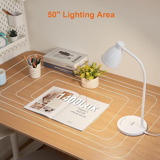 BOHON Desk Lamp for Home Office, LED Desk Light - Image 6