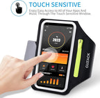 GUZACK Running Armband for iPhone 16 15 14 13 Pro Max, Galaxy S25 S24 S23 S22 - Image 5