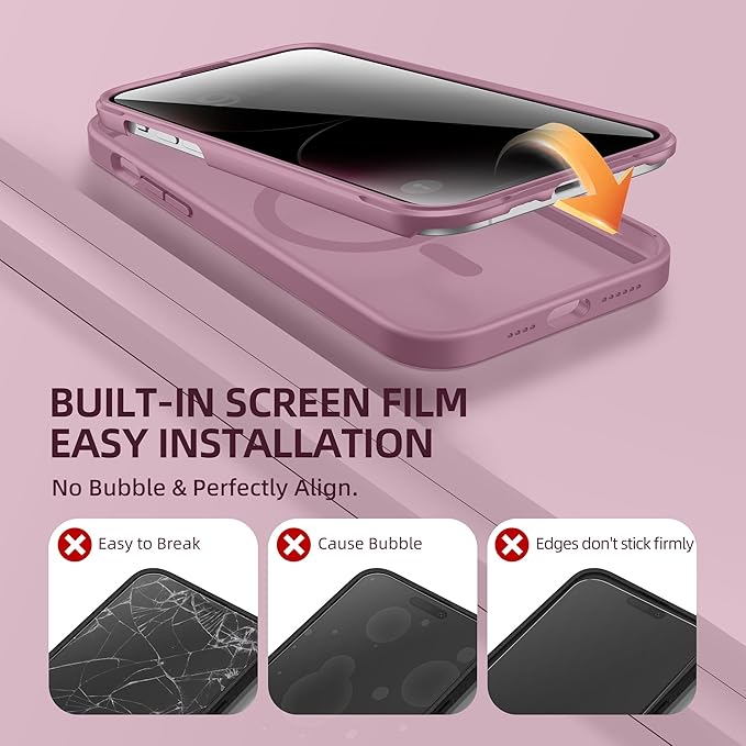 BERFY Magnetic for iPhone 14 Pro Max Case, Compatible - Image 5