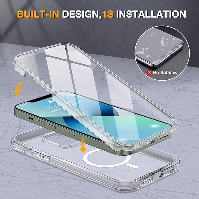 Miracase Glass Series Designed for iPhone 13 Case 6.1 inch, 2023 Upgrade - Image 3