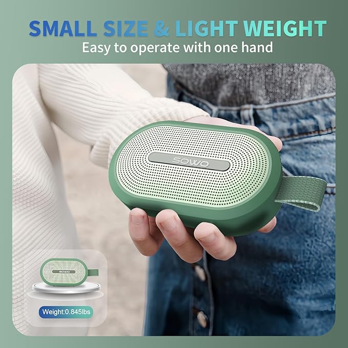 SOWO Wireless Portable Small Speaker, Ultra Magnetic Bluetooth Speaker - Image 3