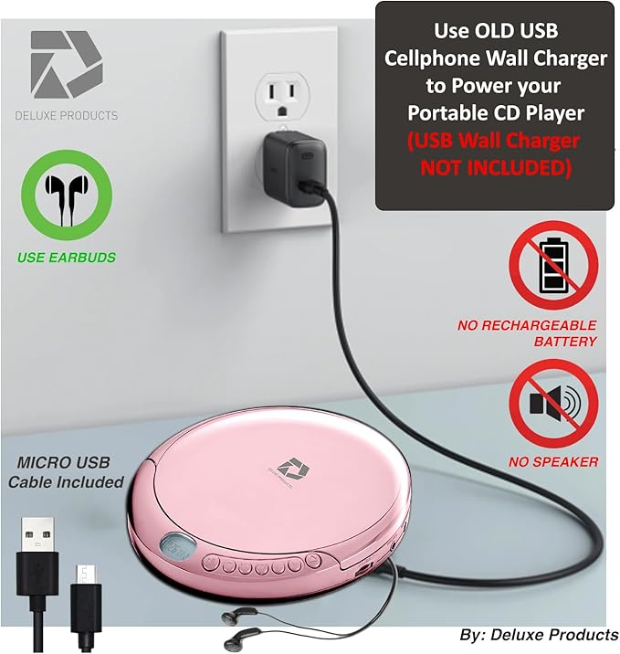 Deluxe Products CD Player Portable - Image 5