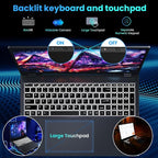 17.6 inch Student-Laptop Computer, 2025 16GB RAM 384GB SSD Expandable 512GB - Image 5
