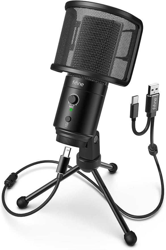 FIFINE USB Desktop PC Microphone by FIFINE