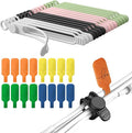 32Pcs Nearockle Cable Labels and Silicone Cable Ties Cable Management Set by ELECTRONICSORGANIZATION