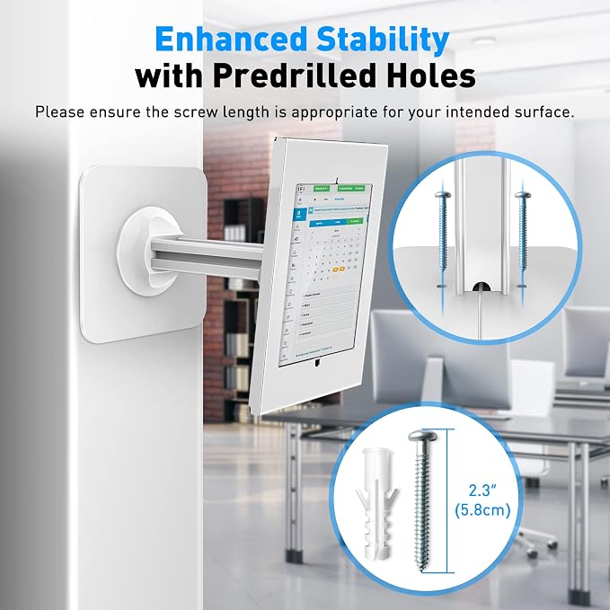 AboveTEK Anti-Theft iPad Kiosk Stand – POS iPad Security Stand & Locking Tablet - Image 9