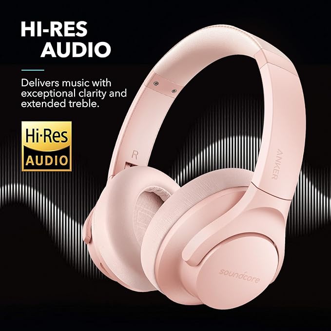 Soundcore Life Q20 Hybrid Active Noise Cancelling Headphones, Wireless Over Ear - Image 3