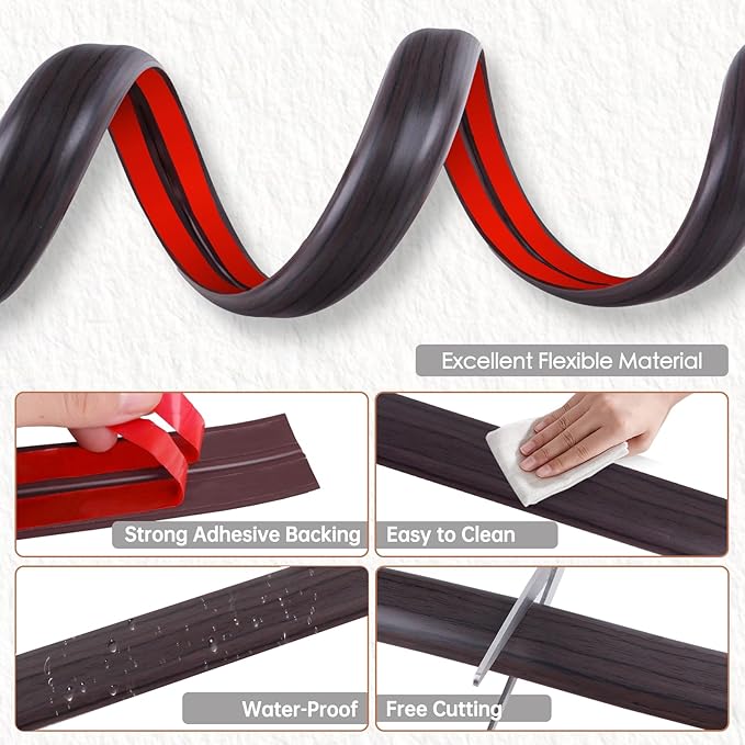 Floor Cord Cover for Wires on Floor Self Adhesive Cord Hider Floor Cable - Image 2