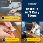 PROTECTO Heavy Duty Cord Protectors from Pets No Chew Solution, 10ft Easy to - Image 7