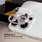 beuxece for 6 Pack iPhone 15 Pro/iPhone 15 Pro Max Camera Lens Protector 9H - Image 4