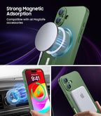 Magnetic for iPhone 16 Case Slim Soft Silicone Bumper Shockproof Metallic - Image 3