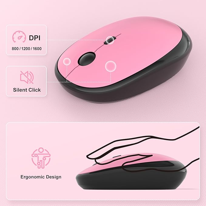 Wireless Keyboard Mouse Combo - Image 2