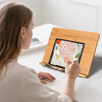 Extra Large Tablet Stand for Desk, Adjustable Holder for Touch Screen Tablets - Image 2
