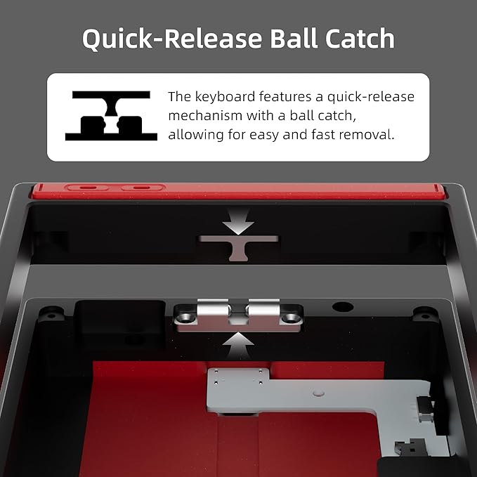 BOYI Y17 Aluminum Mechanical Numpad, Wireless RGB Numeric Keypad, Quick Release - Image 6