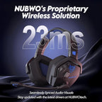 NUBWO G06 Dual Wireless Gaming Headset - Image 3