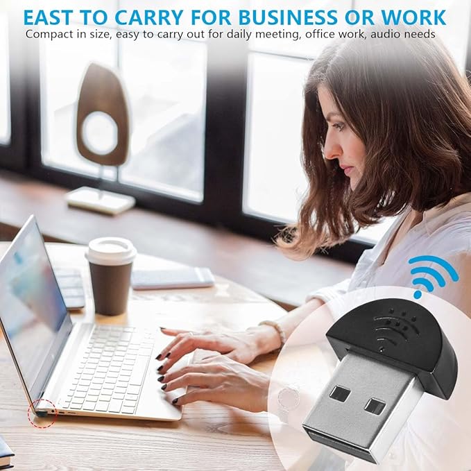 KISEER 2 Pcs USB 2.0 Mini Microphone, Laptop/Desktop PC Plug and Play - Image 7