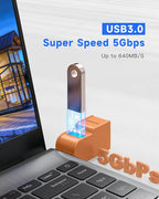 FORIDA 3 Ports USB 3.0 Adapter, USB Hub - Image 3